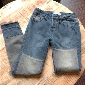 Free People Colorblock Jeans